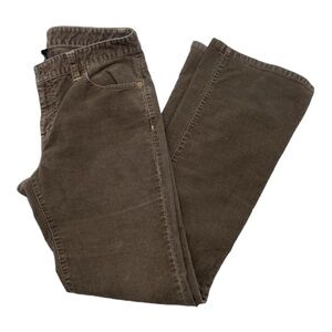 WOMENS Vintage 90s Polo Ralph
Lauren Brown Low Rise‎ Corduroy Jeans
8 31x31"
